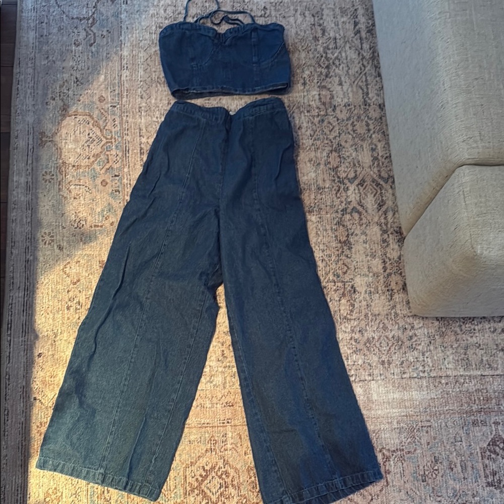 Women's Denim Jumpsuit Lonestar
